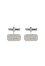 logo-engraved cufflinks set