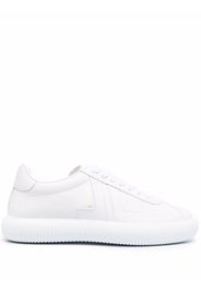 LANVIN Glen leather low-top sneakers - Bianco