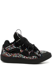 Lanvin Sneakers Curb con strass - Nero