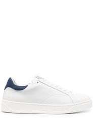 Lanvin DDB0 low-top leather trainers - Bianco