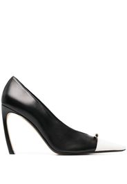 Lanvin Pumps bicolore con tacco a stiletto - Nero