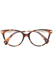 Lanvin Occhiali cat-eye con effetto tartarugato - Marrone