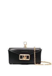 Lanvin logo-plaque mini bag - Nero