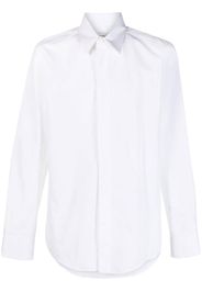 Lanvin long-sleeve slim-cut shirt - Bianco