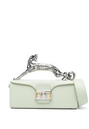 Lanvin MM leather pencil cat bag - Verde