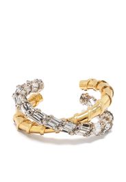 Lanvin Baguette Melodie cuff bracelet - Argento