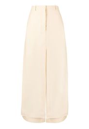 Lanvin A-line slit maxi skirt - Toni neutri