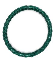 Lanvin Melodie rhinestone-embellished choker necklace - Verde