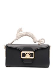 Lanvin Borsa a spalla con strass - Nero