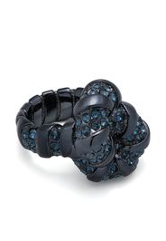 Lanvin Melodie rhinestone-embellished ring - Blu