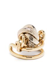 Lanvin Partition knot ring - Oro