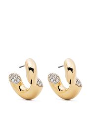 Lanvin Sequence rhinestone-embellished earrings - Oro