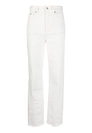 Lanvin twisted straight-leg jeans - Bianco