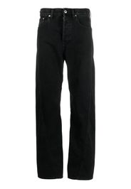 Lanvin Jeans dritti Twisted - Nero