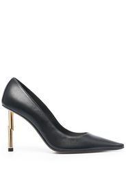 Lanvin metallic-heel pointed-toe pumps - Nero