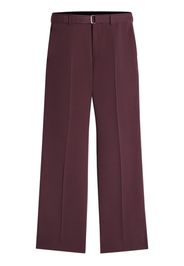 Lanvin belted tailored trousers - Rosso