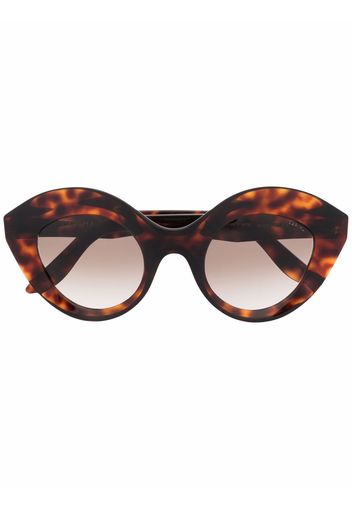 Lapima Nina round-frame sunglasses - Marrone