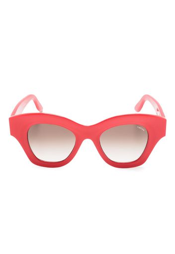 Lapima Tessa Calor square-frame sunglasses - Rosso