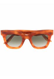 Lapima Lisa x square-frame sunglasses - Marrone