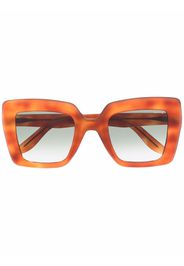 Lapima Teresa square-frame sunglasses - Marrone