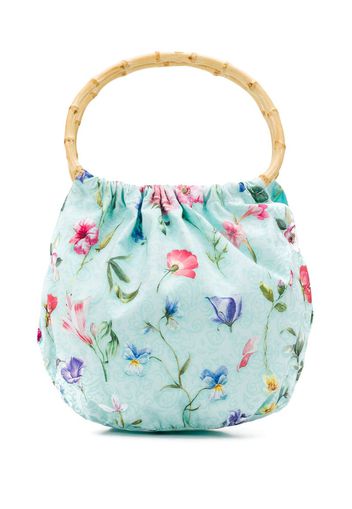 Borsa tote a fiori