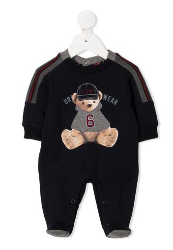 teddy bear print pajamas