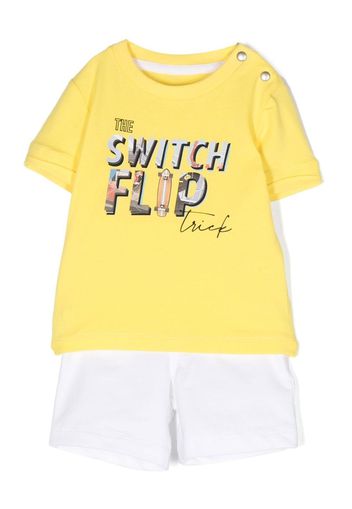 Lapin House Set shorts e top Switch Flip - Giallo