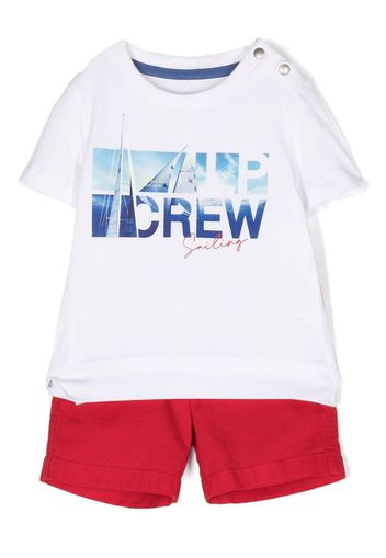 Lapin House Set top e shorts Sailing Crew - Bianco