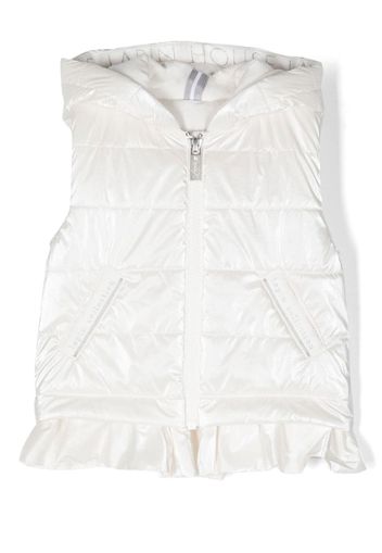 Lapin House Gilet con ruches - Bianco