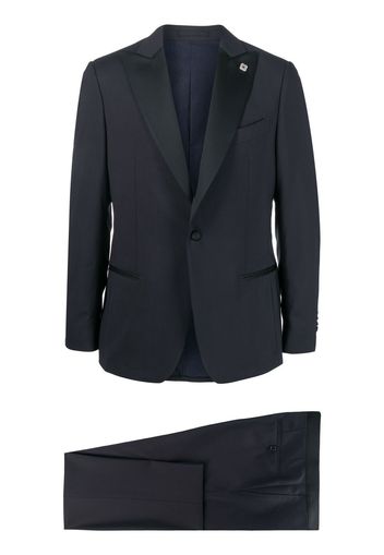 Lardini single-breasted tailored suit - Blu