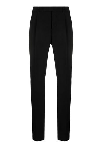 Lardini tailored straight-leg chinos - Nero