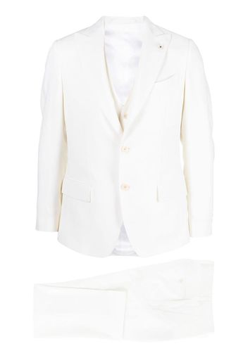 Lardini single-breasted suit - Bianco