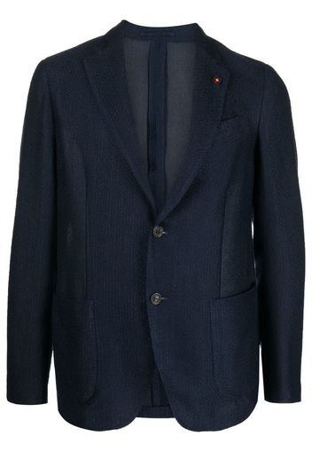 Lardini single-breasted blazer - Blu