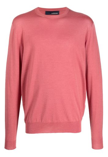 Lardini plain wool-silk jumper - Rosa