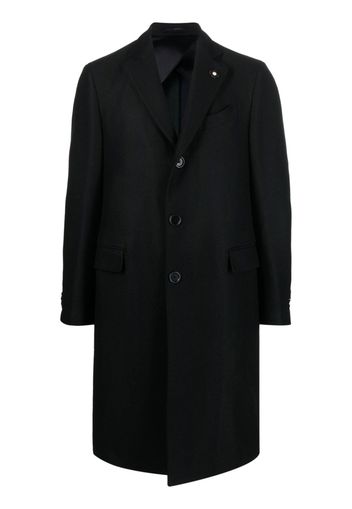 Lardini Cappotto monopetto - Nero