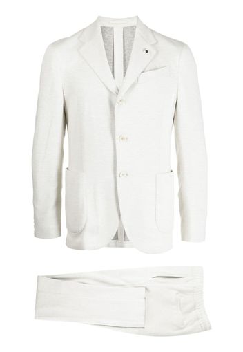 Lardini two-piece single-breasted suit - Bianco