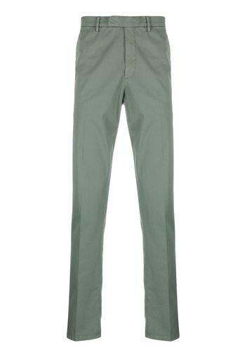 Lardini stretch-cotton chino trousers - Verde