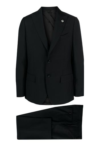 Lardini single-breasted suit - Nero