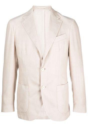 Lardini single-breasted blazer - Toni neutri