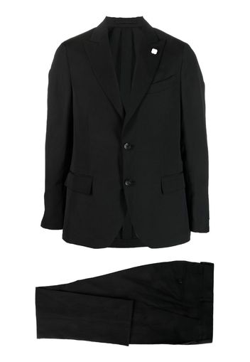 Lardini single-breasted suit - Nero