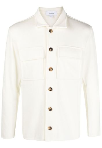 Lardini Giacca-camicia con colletto ampio - Toni neutri