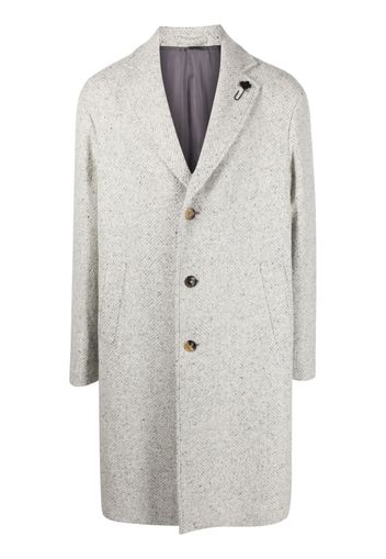 Lardini Cappotto monopetto - Grigio