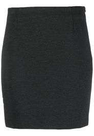 Lardini fitted mini skirt - Grigio