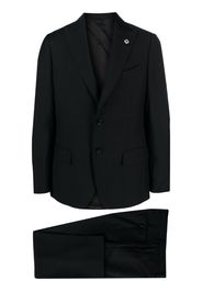 Lardini single-breasted suit - Nero