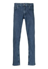 Lardini mid-wash slim-fit jeans - Blu