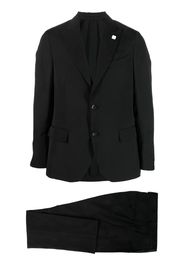 Lardini single-breasted suit - Nero