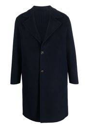 Lardini single-breasted wool-blend coat - Blu