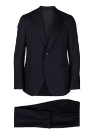 Lardini pinstripe-pattern single-breasted suit - Blu