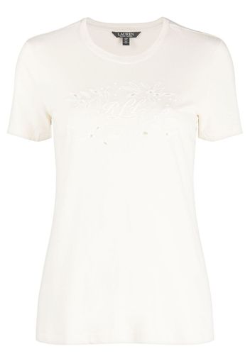 Lauren Ralph Lauren Katlin short-sleeved t-shirt - Toni neutri