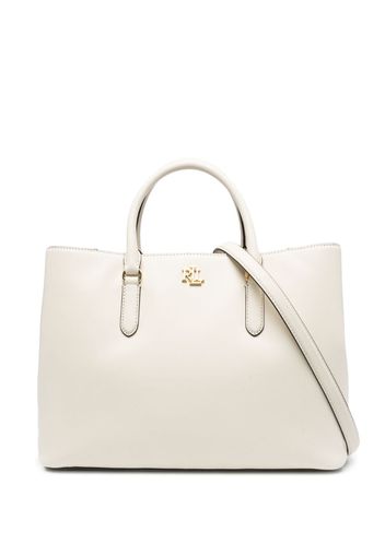 Lauren Ralph Lauren large Marcy leather tote bag - Toni neutri